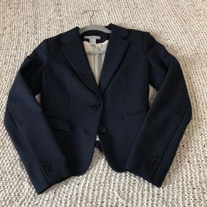 Only worn twice! H&M navy blue blazer